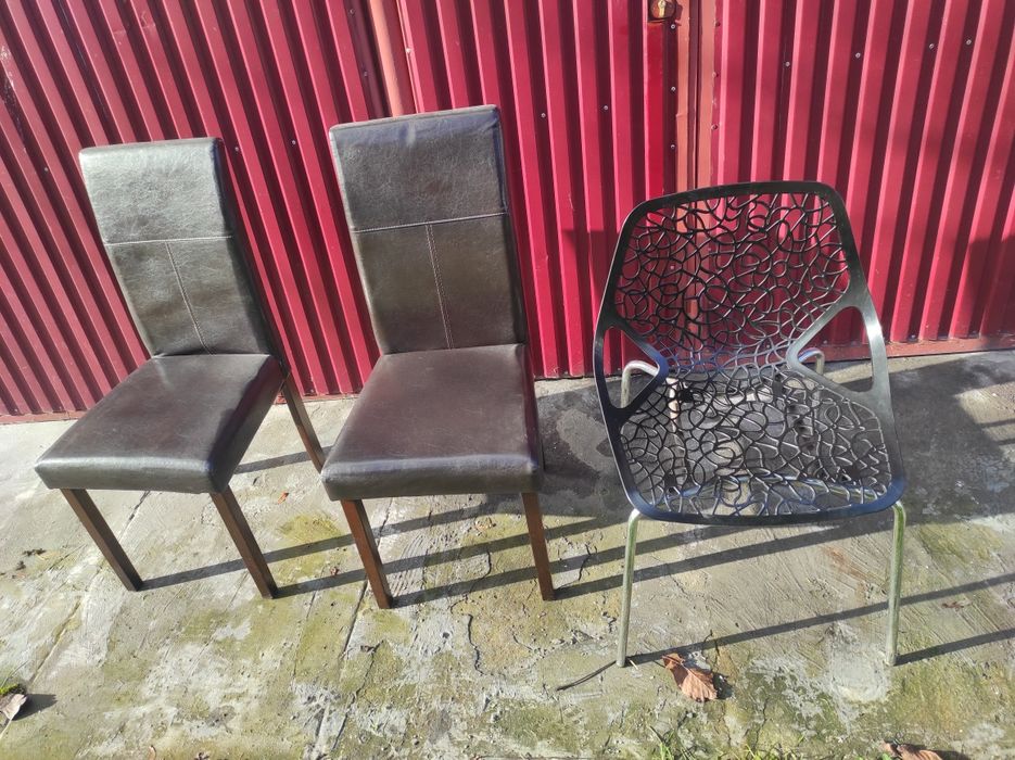 Okazja tanio krzesła stówka kpl 3 sztuki