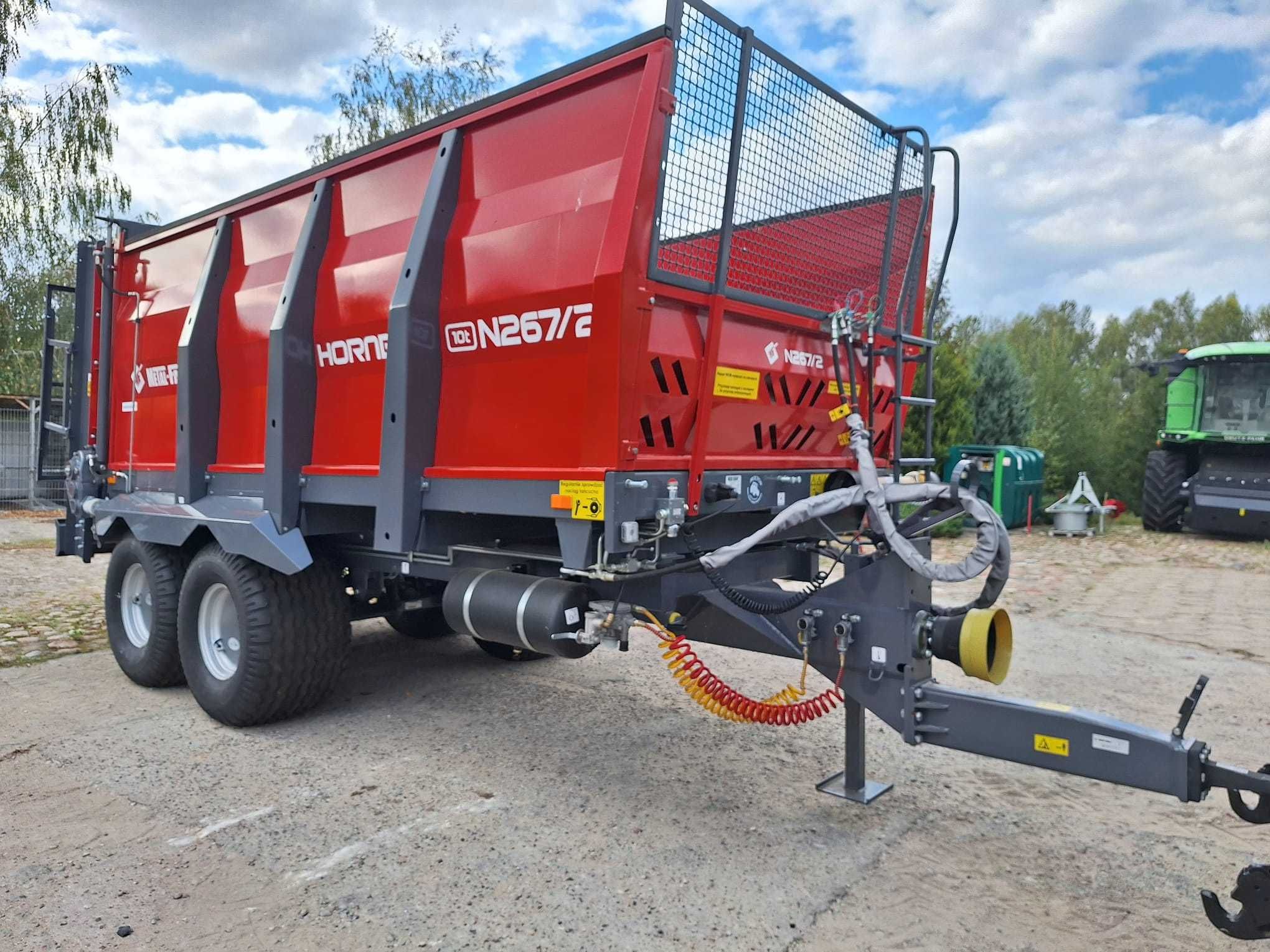 Rozrzutnik Metal-Fach HORNET N267/2 (10t), Pionowy 2 walcowy. Nowy
