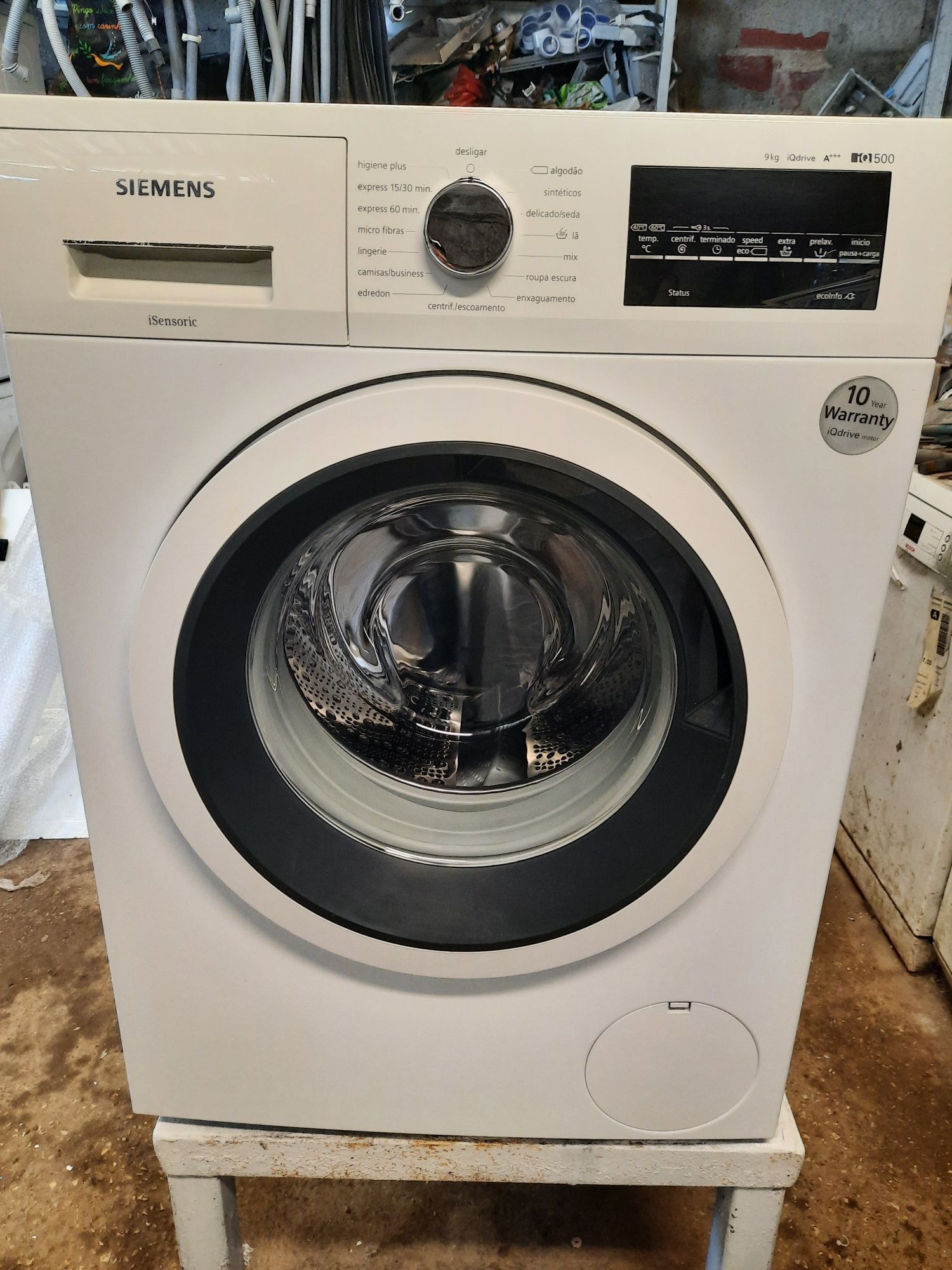 Maquina de lavar roupa Siemens 9kg