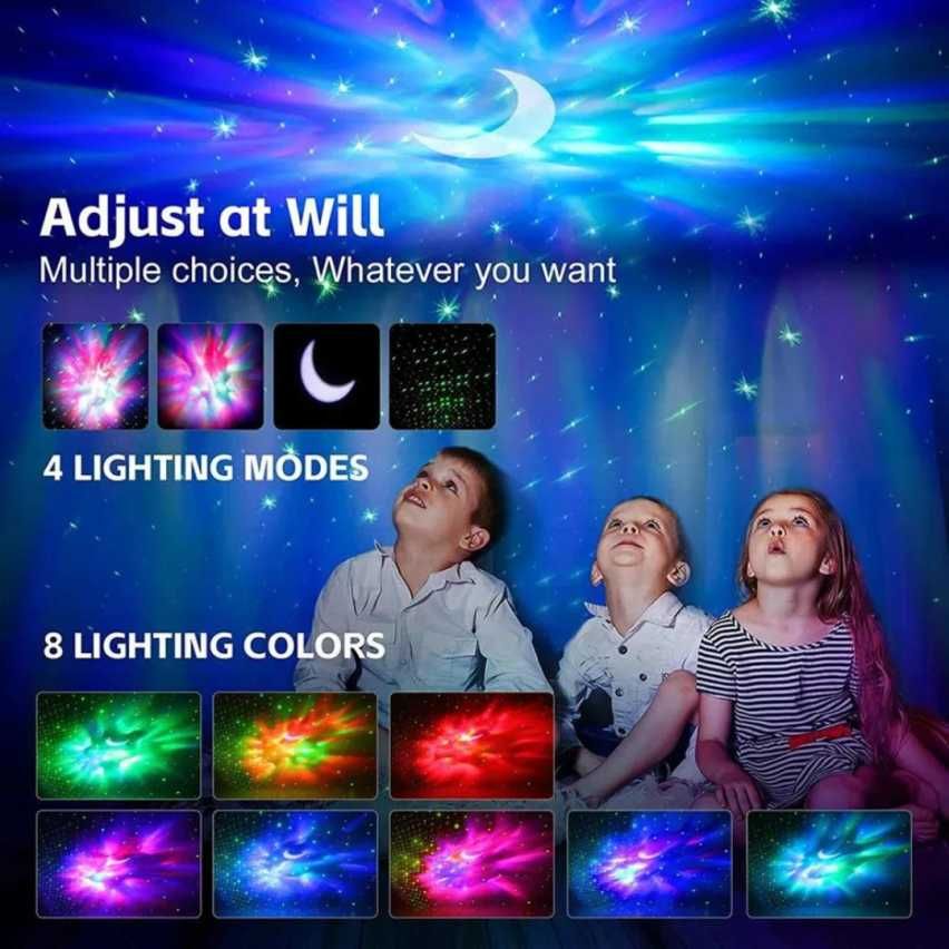 Projetor de Luz Astronauta com Coluna de Som (NOVOS)