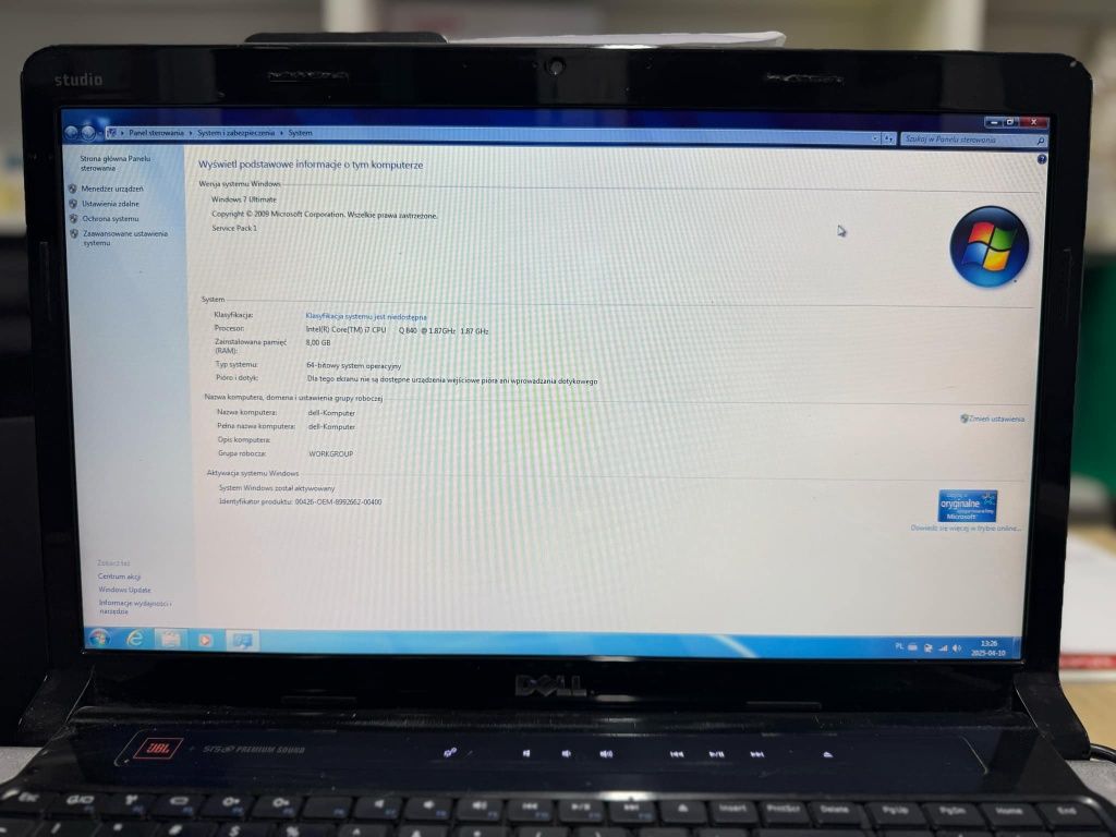 4 sprawne laptopy