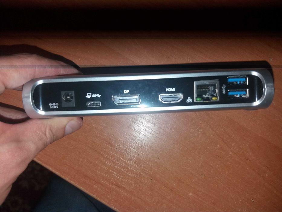 Док станция 4K Toshiba DUD16A0K USB-C MST PD Dock