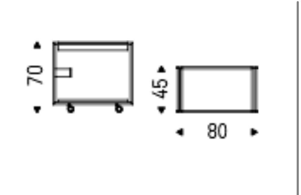 Cattelan Italia barek na alkohol Mojito Wood meble włoskie premium