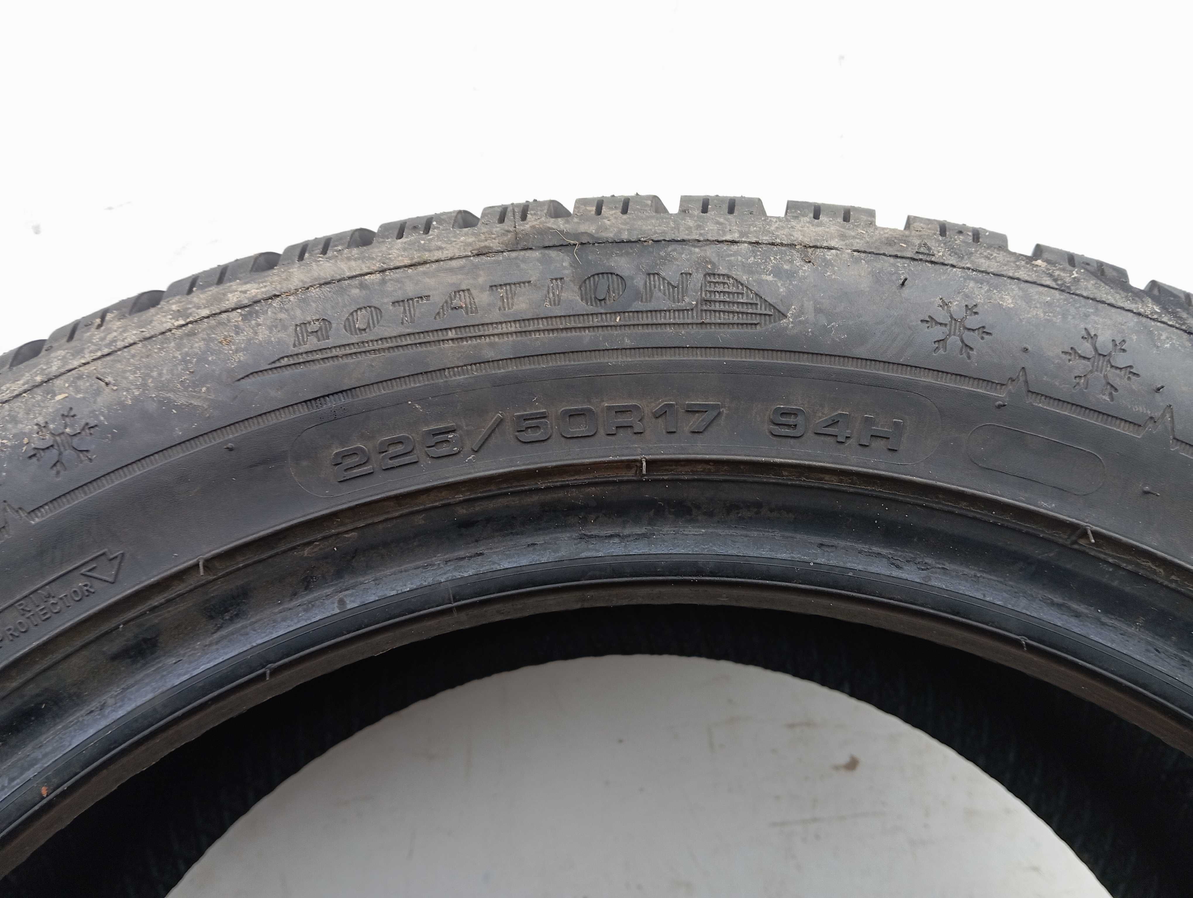 1x 225/50 R17 94H Dunlop Winter Sport 5 2020r 9,0mm