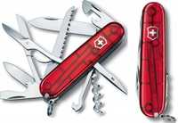 Scyzoryk Victorinox Huntsman ‎1.3713 czerwony przezroczysty