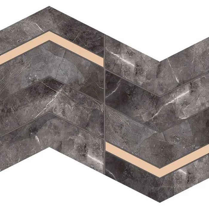 Mozaika Blackwall Black 29.8x25 Arte płytka ozdobna