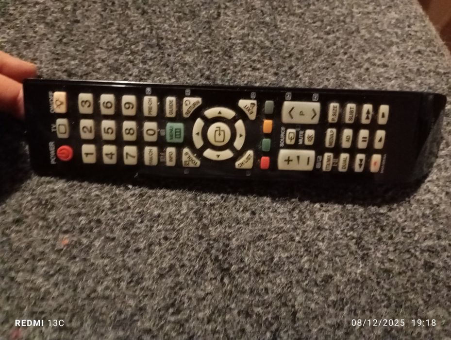 Comando  preto Samsung