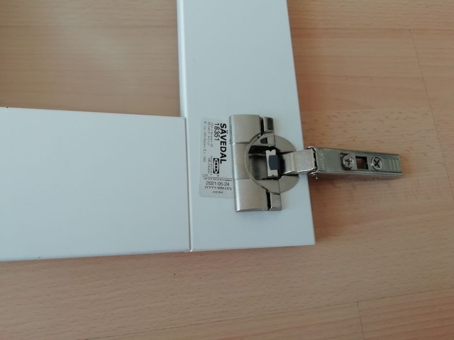 Szafki górne (2szt) Ikea system Metod  fronty Savedal