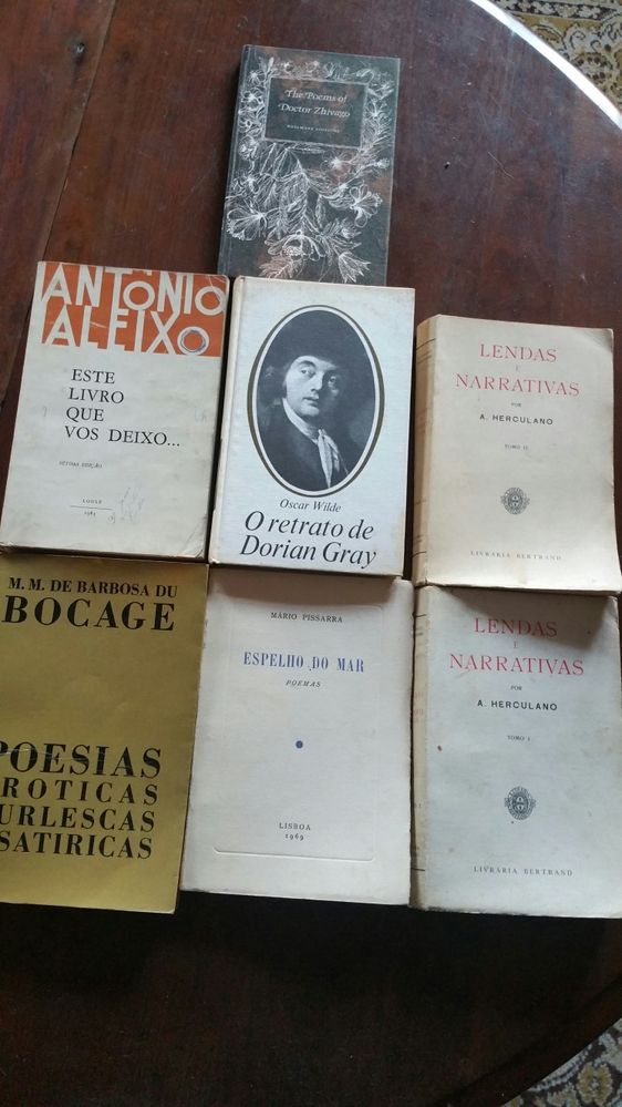 Livros Autores Portugueses e Ingleses
