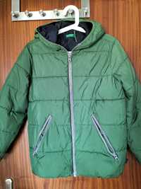 3 casacos (kispos) marca Benetton, para 8-9, 10-11, e 11-12 anos