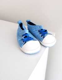 niebieskie niemowlęce chłopięce buciki dla chłopca 19 18 buty