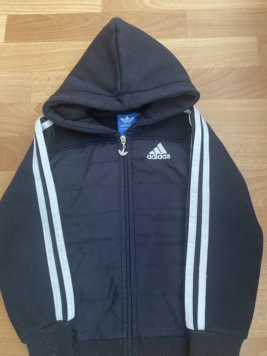 Дитяча тепла кофта адидас, розмір 116-122