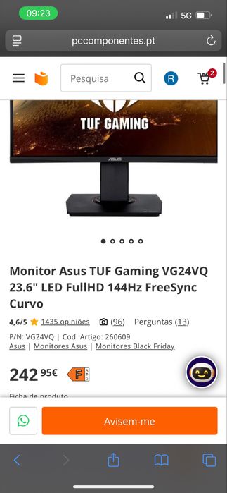 Asus Tuf Monitor Gaming.