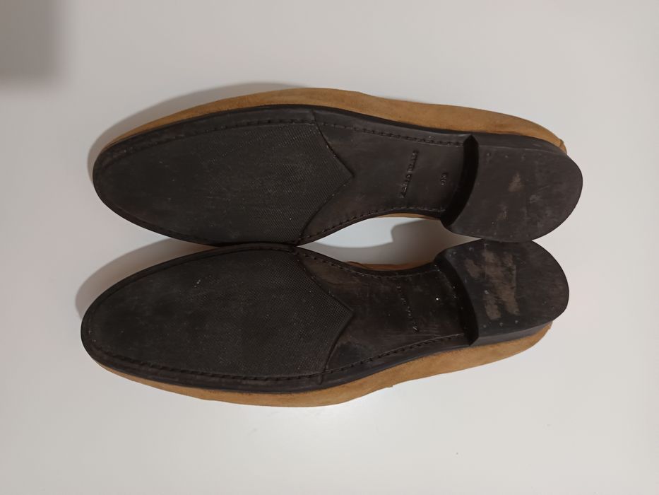 Sapatos clássicos camurça homem