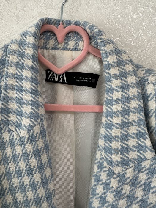 Твідовий піджак zara
