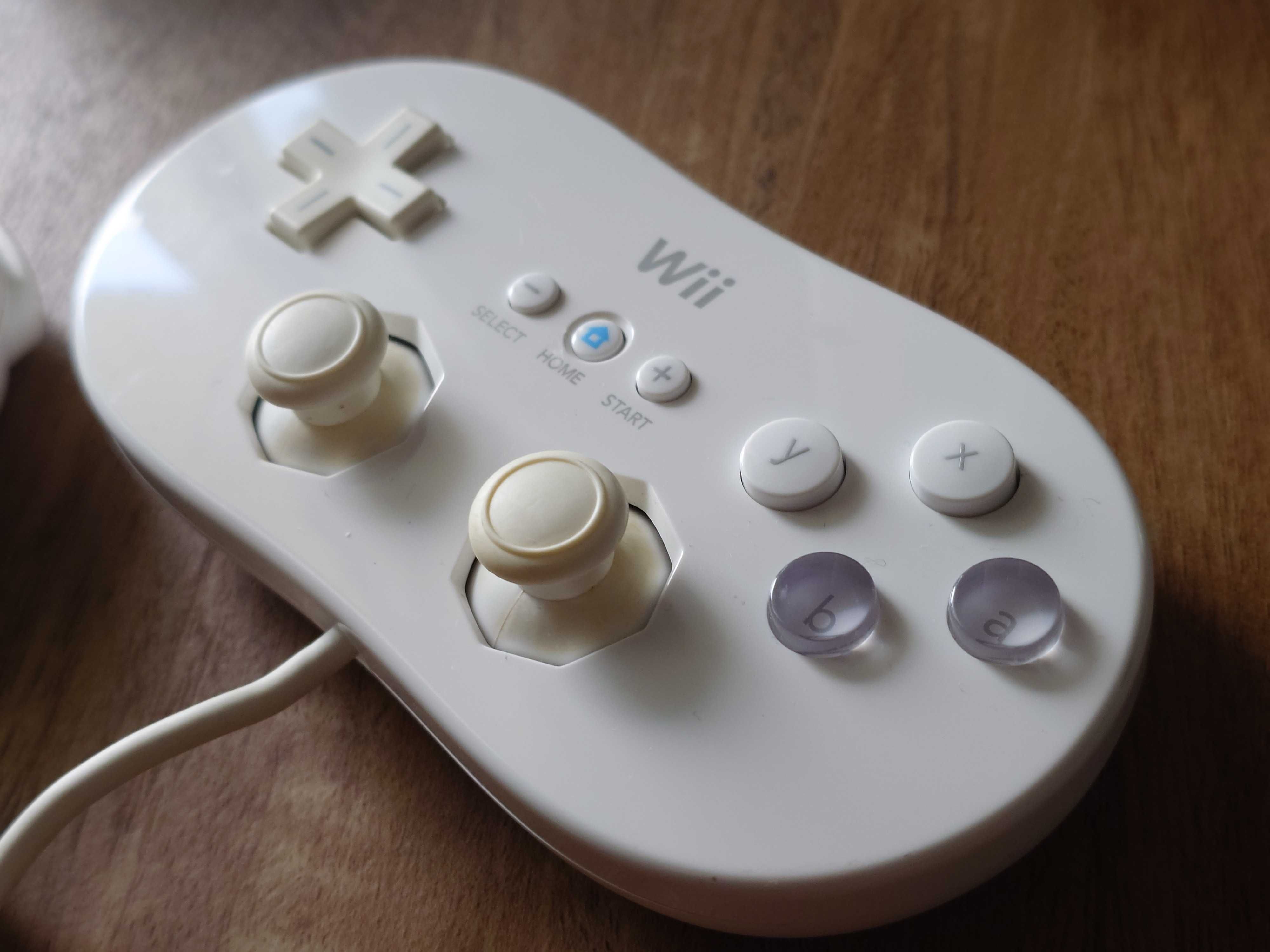 Wii Classic Controller x2 białe
