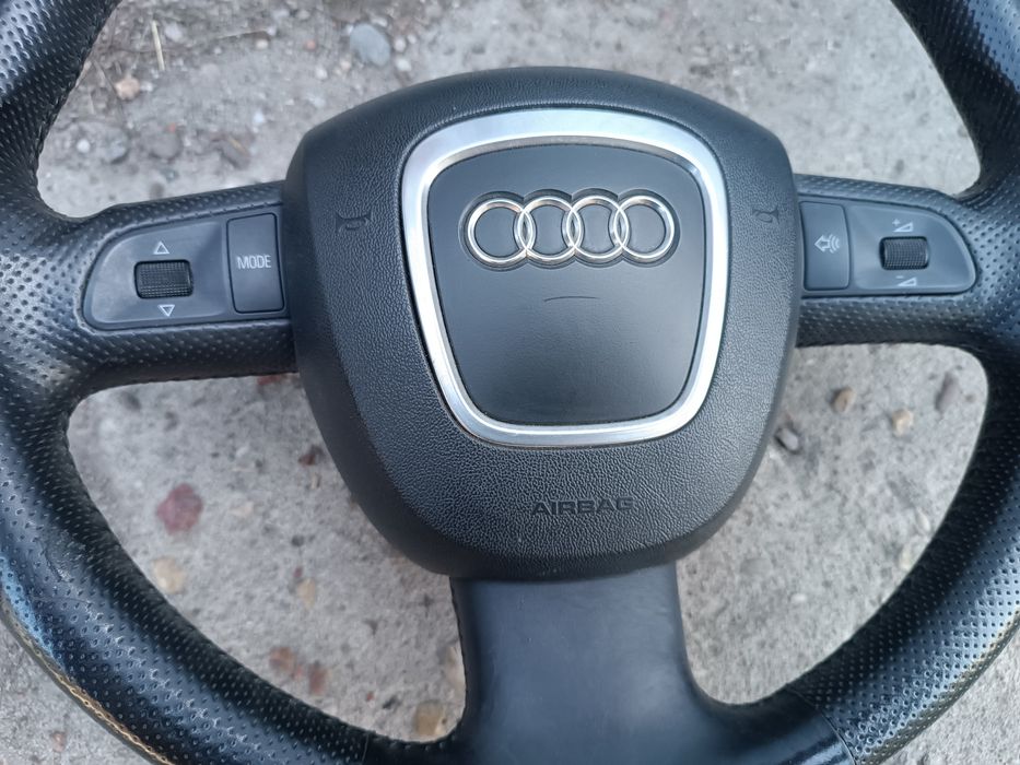 Kierownica audi A6 C6 a3 8p a4 B7 poduszka komplet