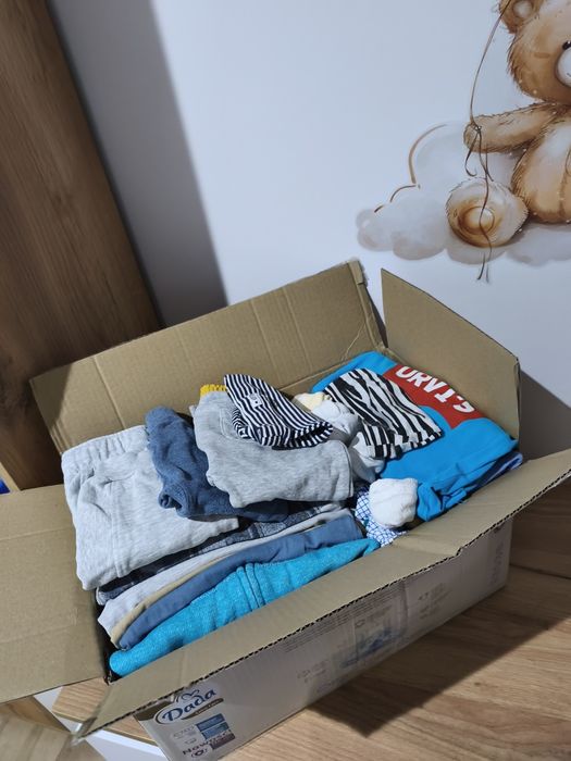 Paka ubranek dla chlopca 74