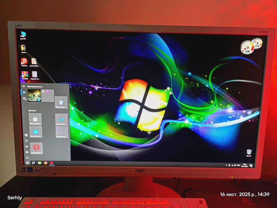 Компютер пк + монітор 24