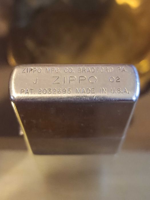 Isqueiro Zippo Malboro Prata testada Antigo Funcionar