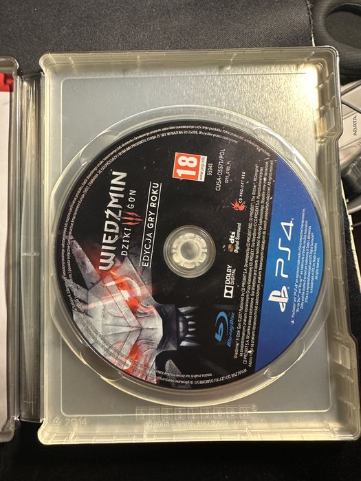 Kolekcjonerska Wiedzmin gra ps4 ps5 goty steelbook gra roku limited