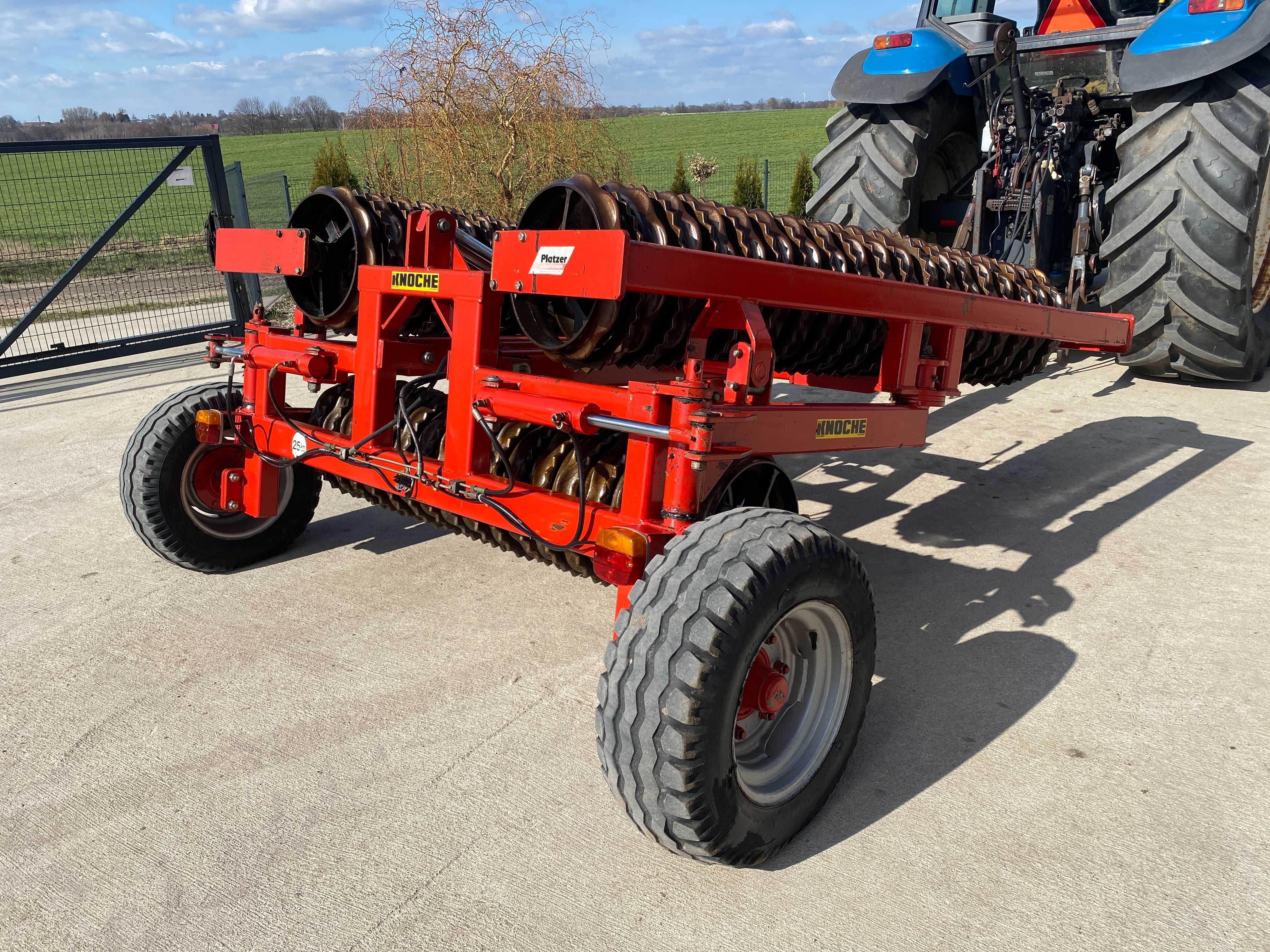 WAŁ WAŁY KNOCHE CAMBRIDGE 6,20M hydraulika HE-VA dal-bo,YSTA,lemken