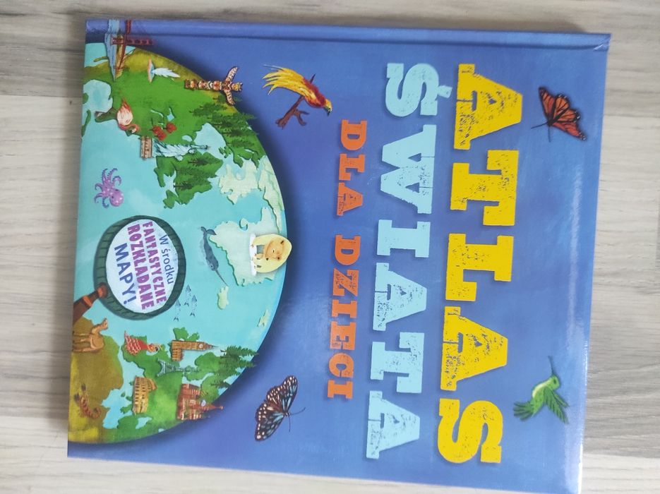 Atlas świata dla dzieci. Okazja