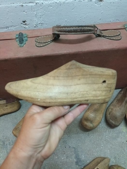 Mala de amostras de sapatos