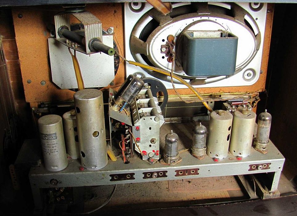 STARE Radio lampowe - KAISER - Oryginał - Sprawne - Grundig Blaupunkt