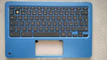 Chromebook laptop HP x360 G1 palmaster klawisze klawiatura