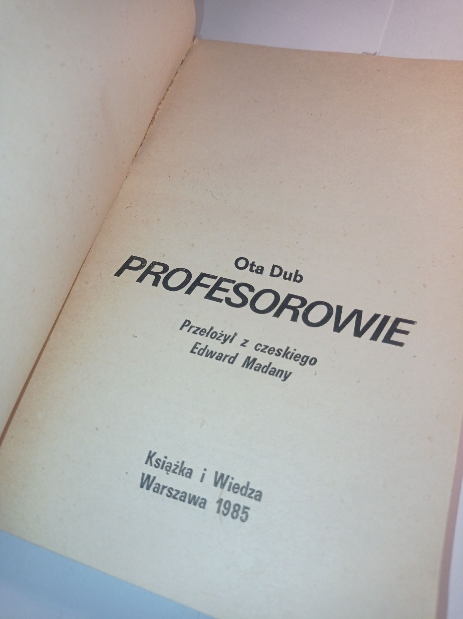 Profesorowie Ota Dub