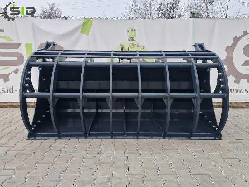 Łyżko krokodyl ząb palony XL 2,2 m, 1,67 m3 SID