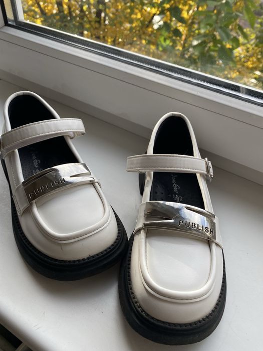 Туфлі для дівчинки, дитячі туфлі 34р 21,5см