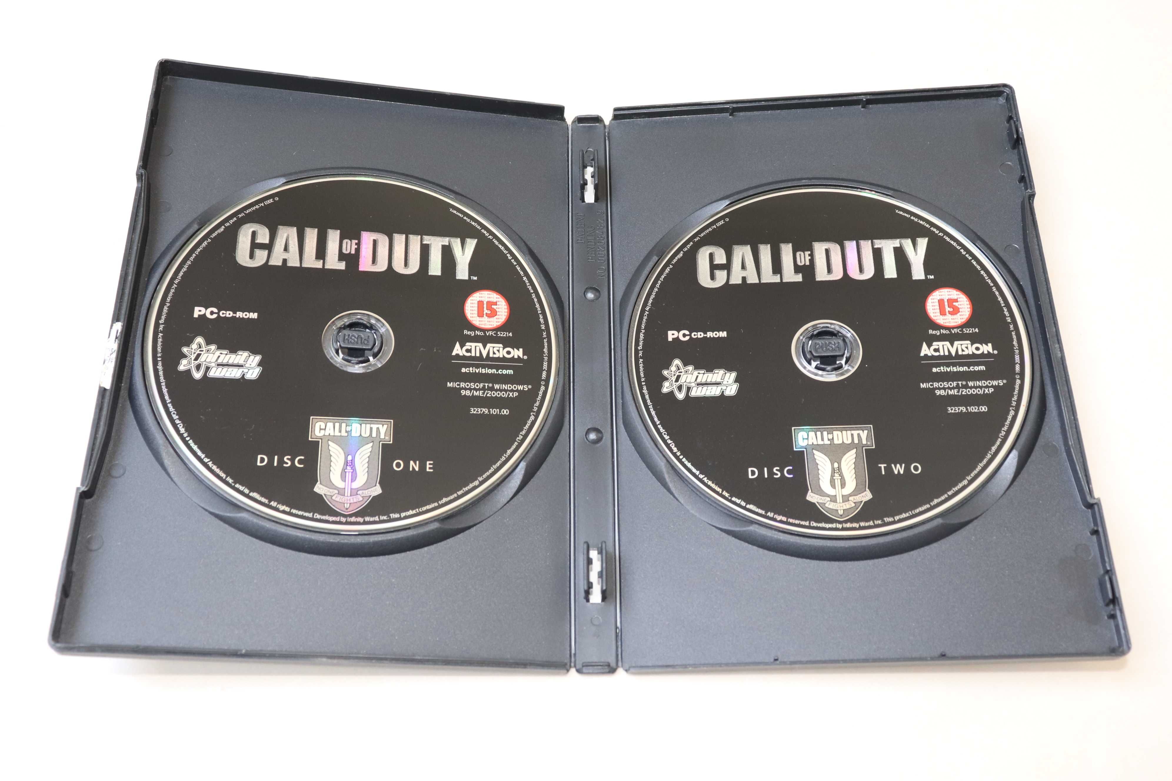 Gra Call of Duty PC BOX Używana Polska Instrukcja
