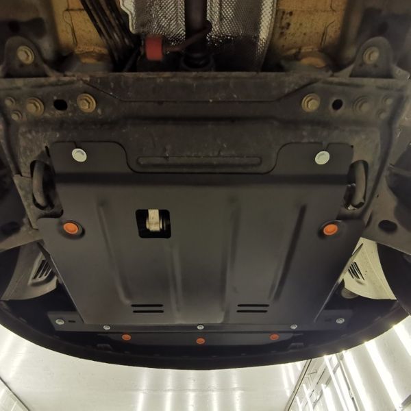 Защита поддона двигателя Ford Fiesta V Захист картера двигуна Фиеста 5