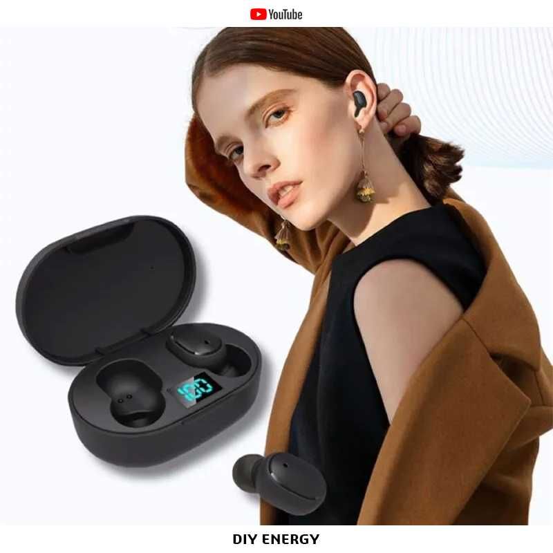 Bluetooth Наушники E6S TWS с зарядным кейсом