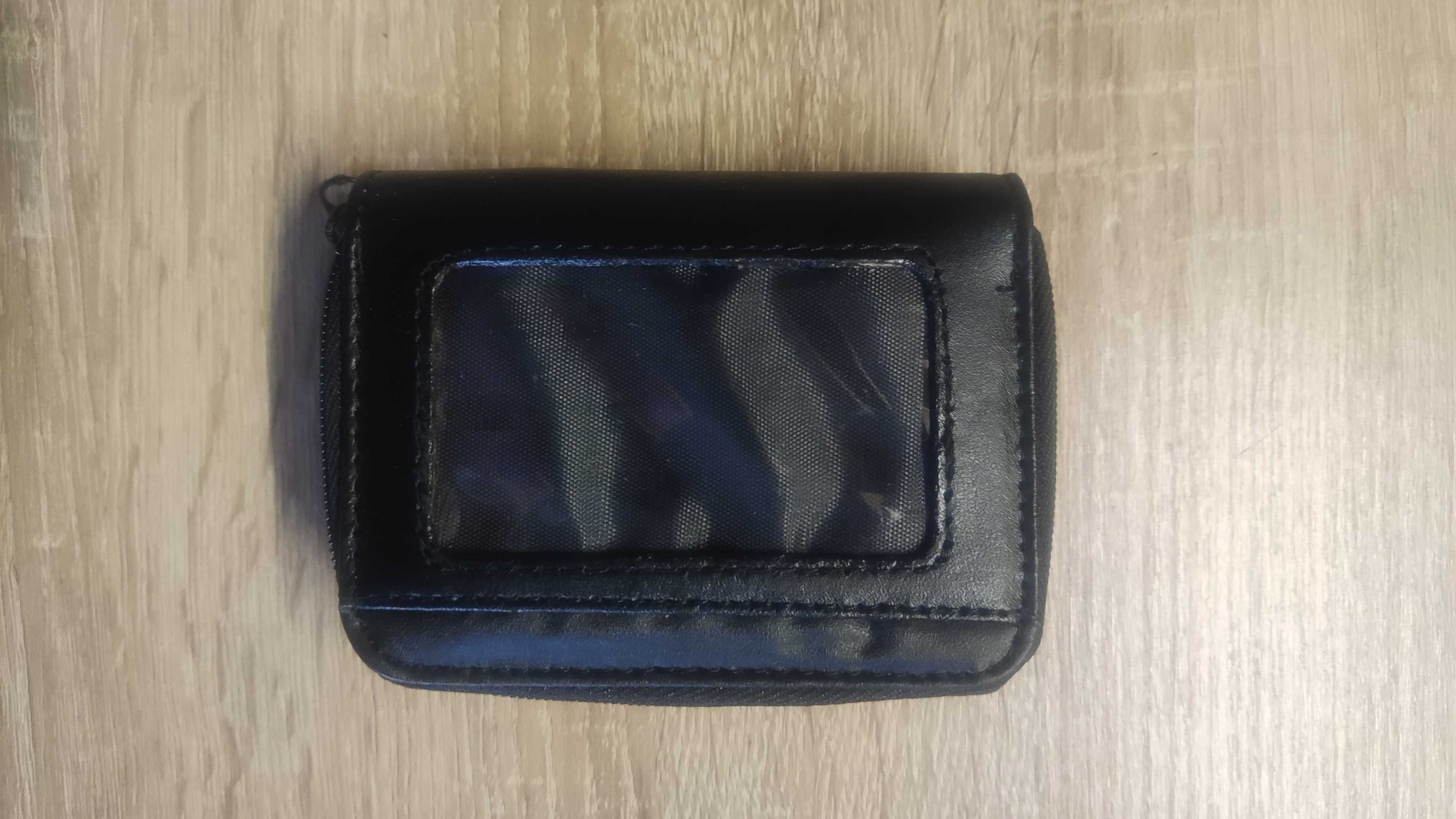 Mały portfel na pieniądze i wizytówki - wizytownik palm sized wallet