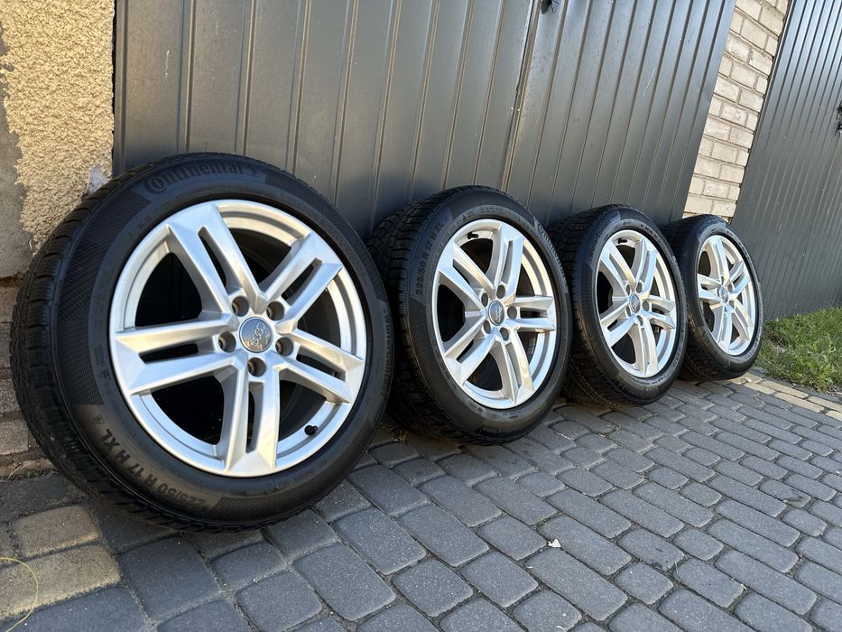 Alufelgi 17* 5x112 Continental 225/50 R17 AUDI