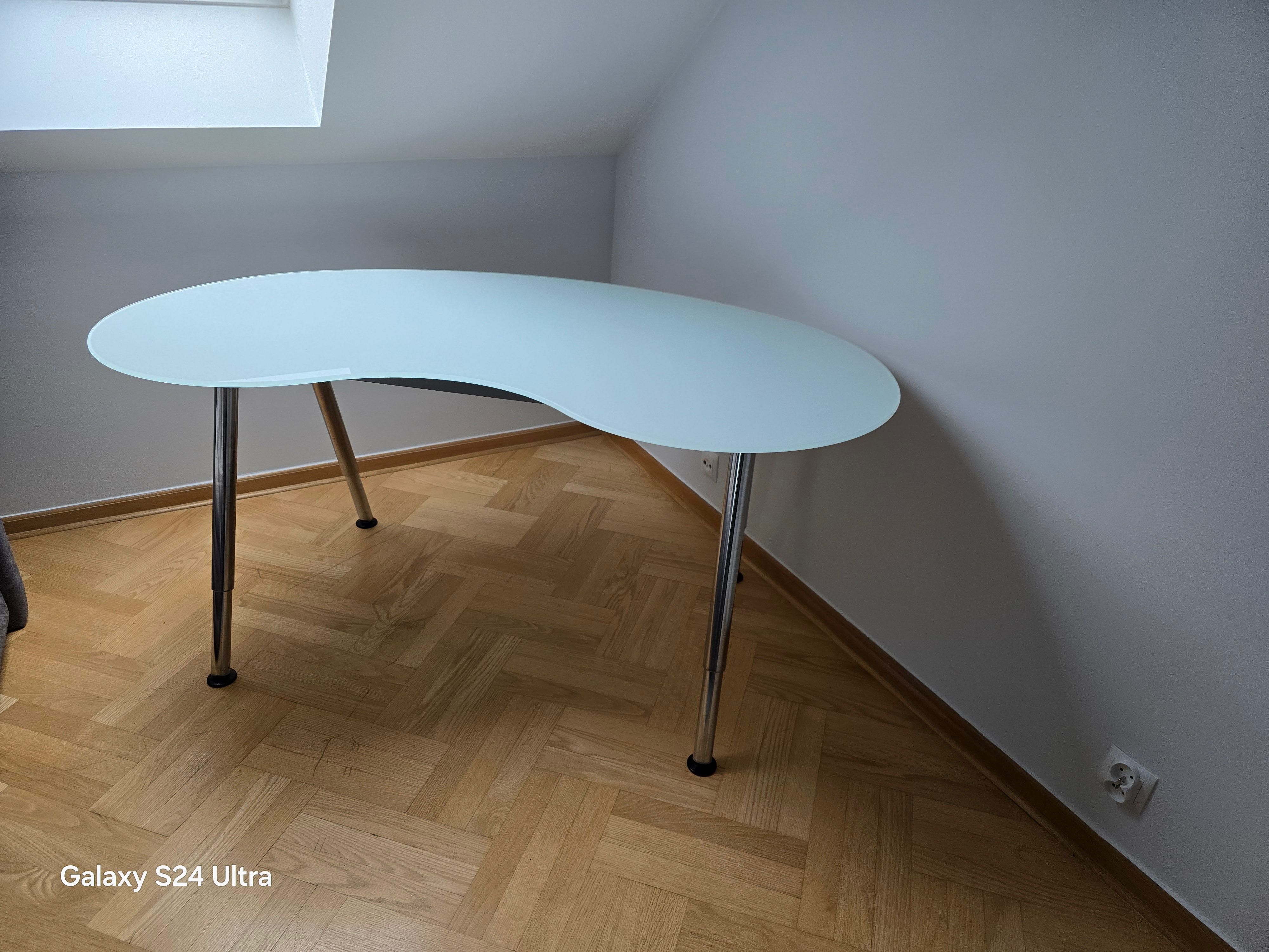 Biurko IKEA Galant Szklany blat