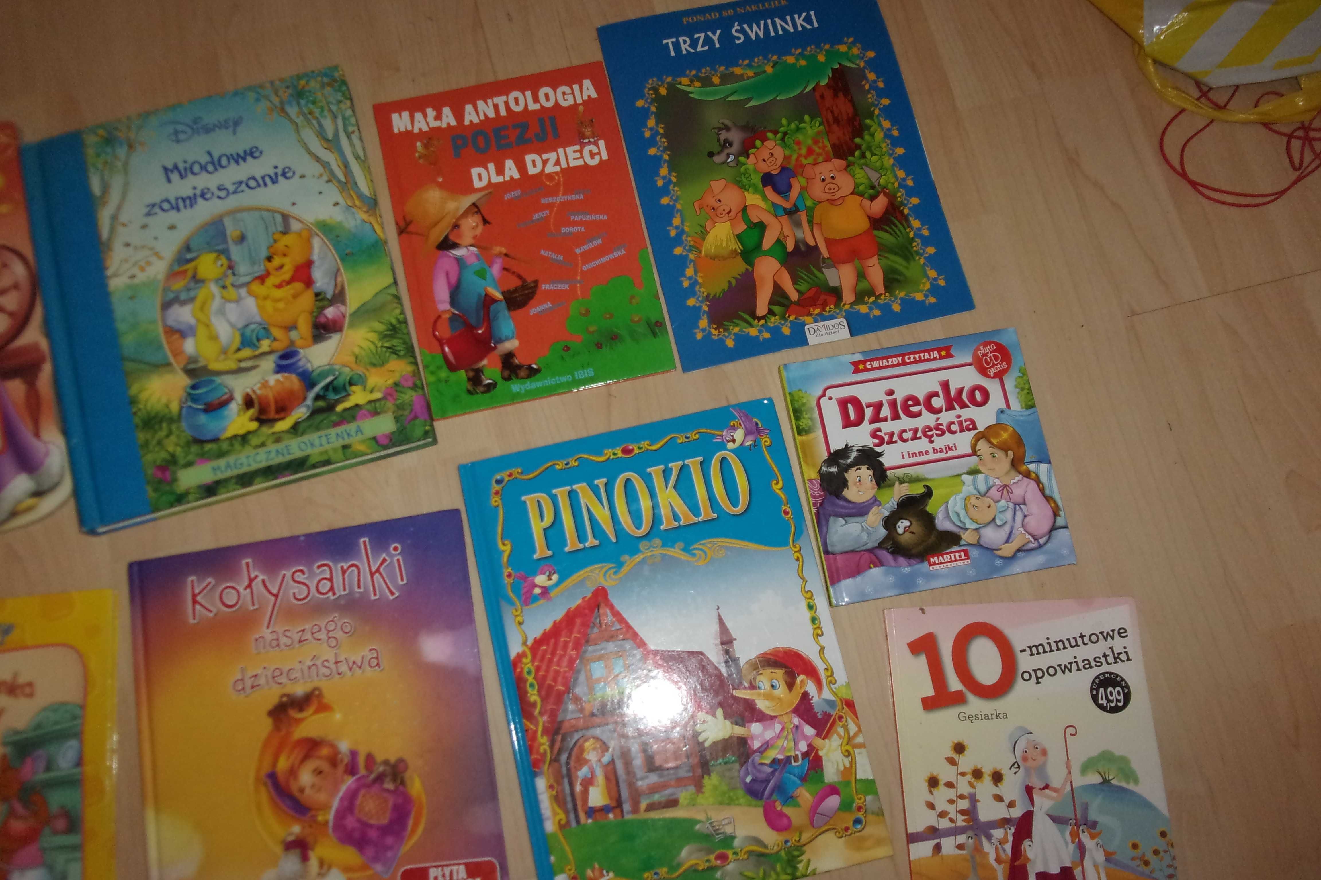 bajki disney kubuś puchatek miodowe zamieszanie mickey pinokio Dumbo