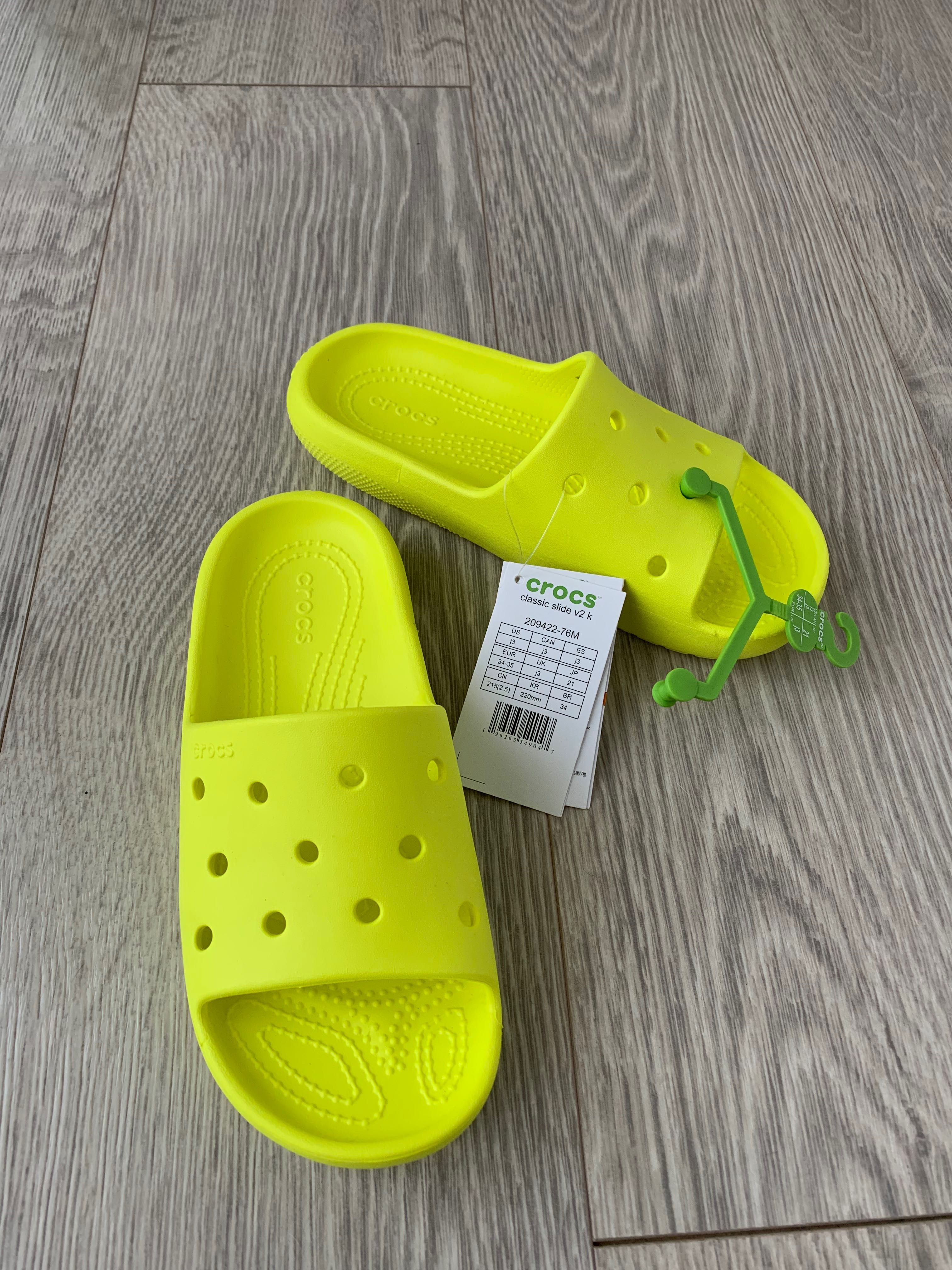 Дитячі шльопанці crocs classic slide Детские шлепанцы крокс оригинал