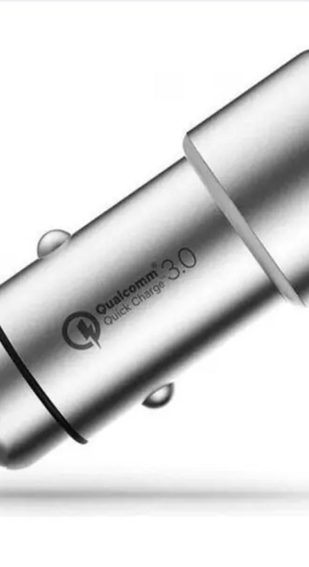 Автомобільний зарядний пристрій Xiaomi Car Quick Charger 3.0 CZCDQ02ZM