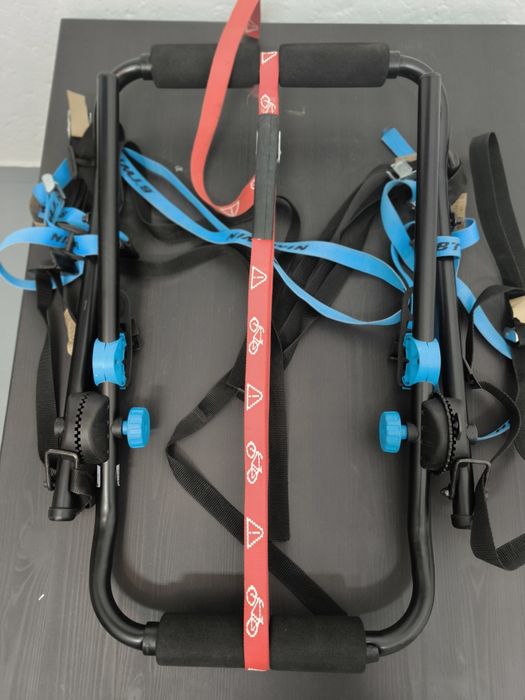 Bagażnik rowerowy na klapę auta BTwin 300 - 3 rowery