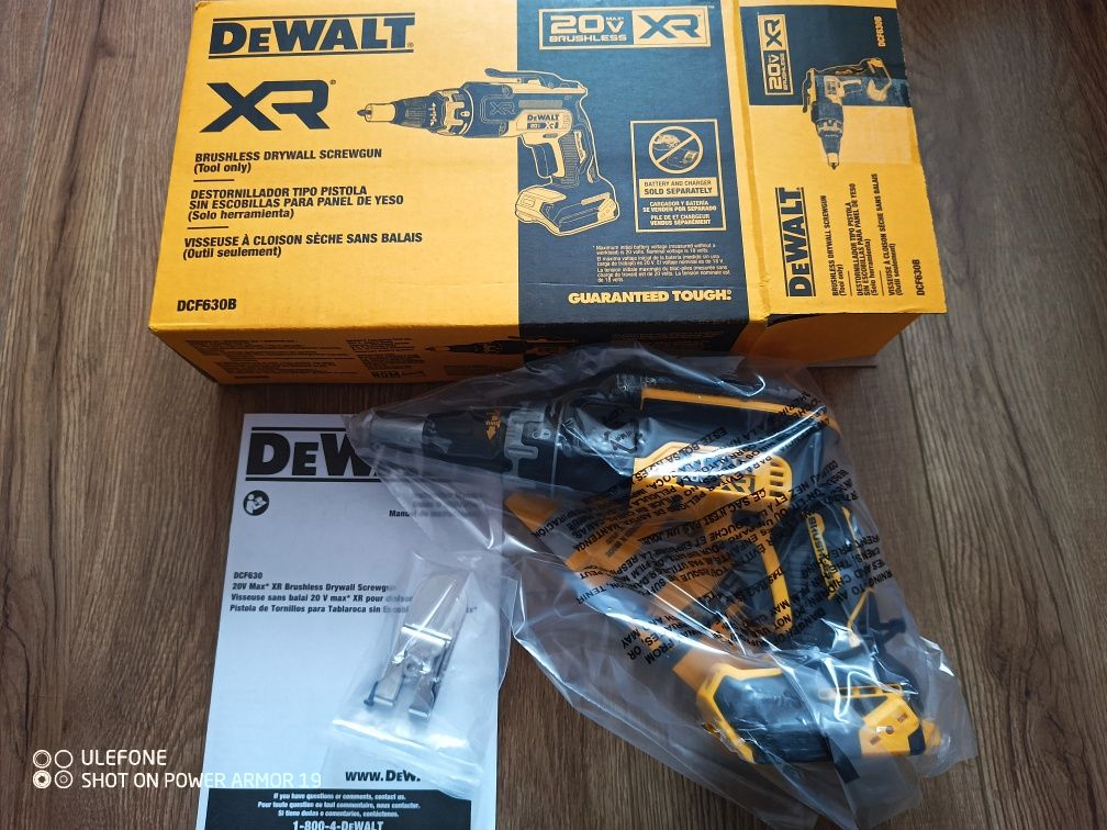 DeWalt DCF630 20V Max Brushless Drywall Screwgun