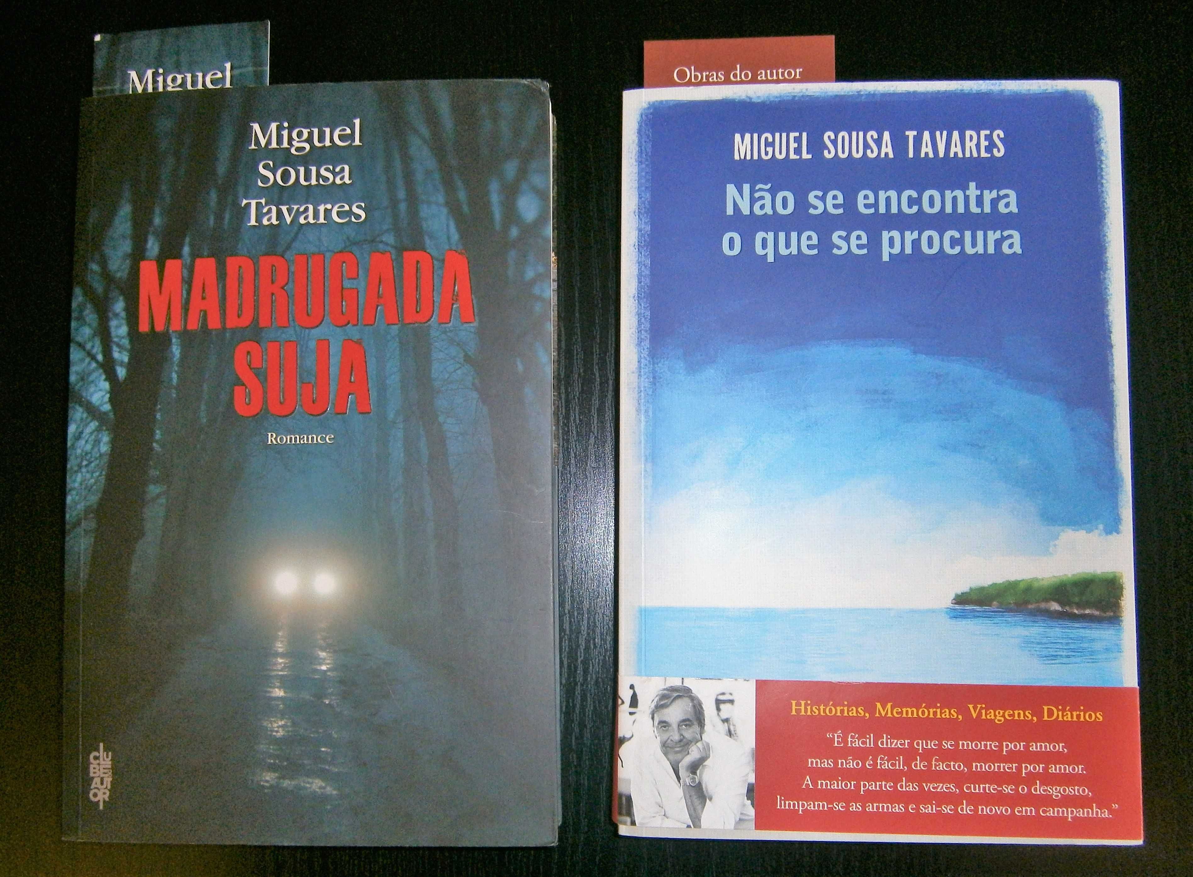 2 livros Miguel Sousa Tavares