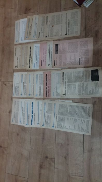 Schematy,instrukcje Unitra, Diora,Eltra,cena za całość