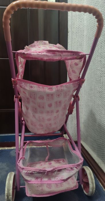 Коляска для ляльки для дівчаток