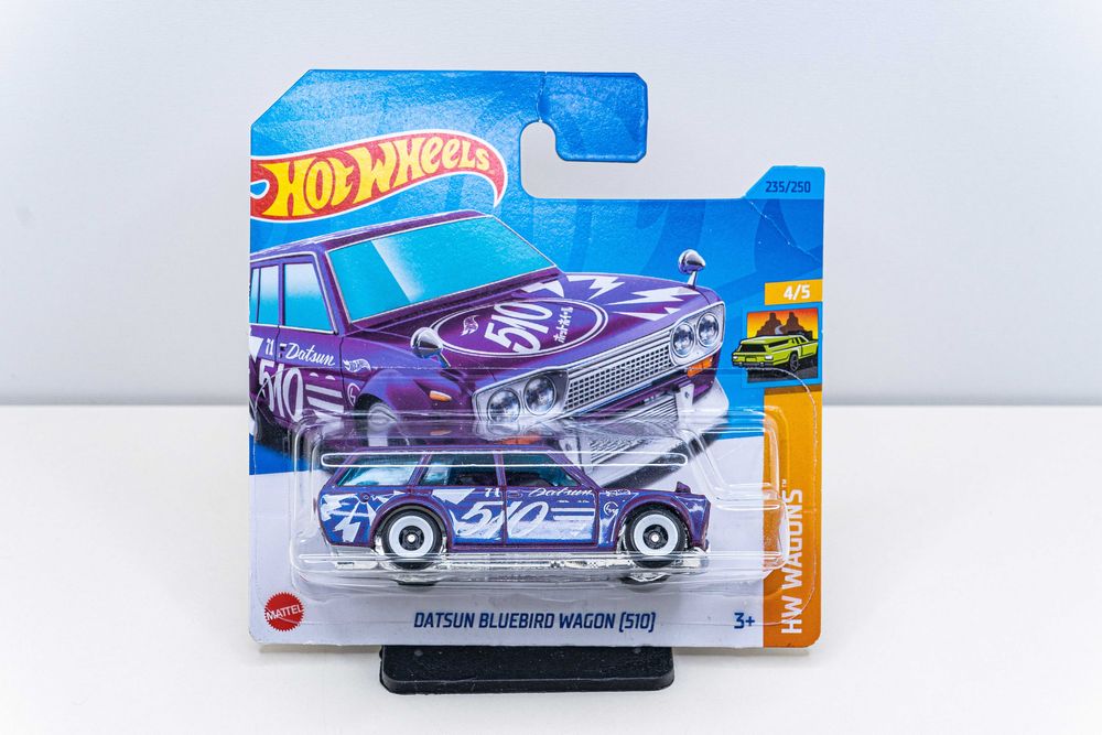 HOT WHEELS 71 Datsun Bluebird 510 Wagon 235/250 HW Wagons 4/5