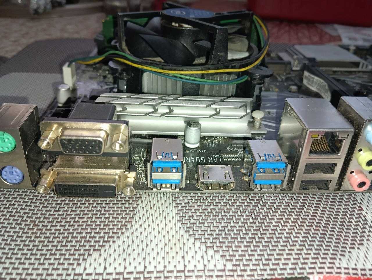 Материнська плата ASUS PRIME H270 - PLUS з процесором і оперативкою