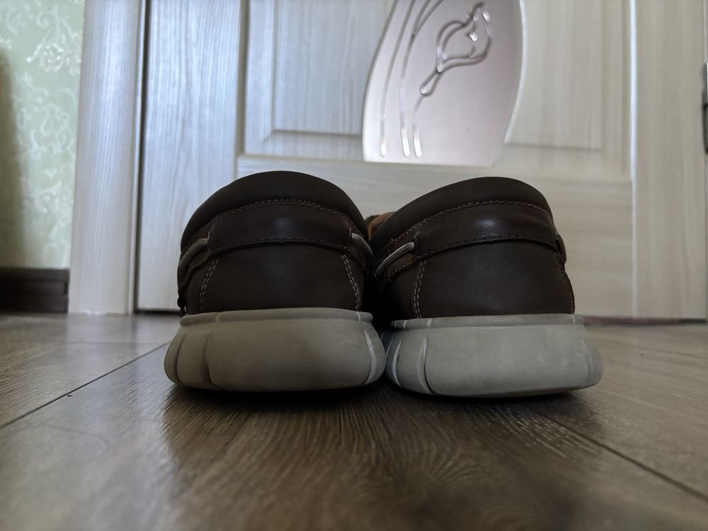 Шкіряні чоловічі мокасини Skechers